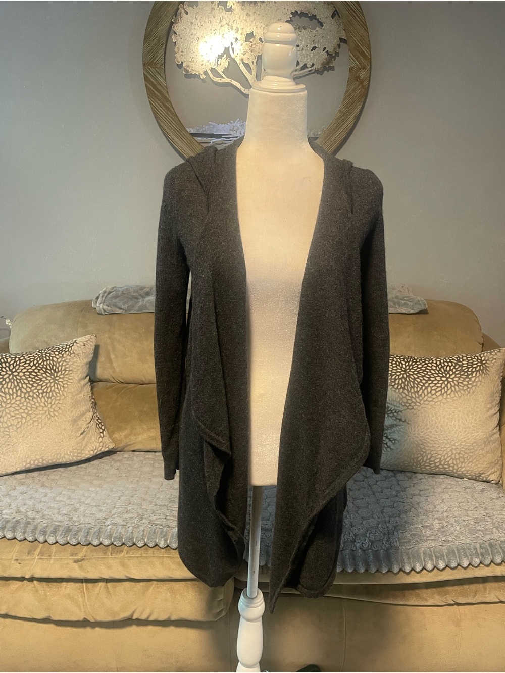 Avellini Italian wool cardigan/duster